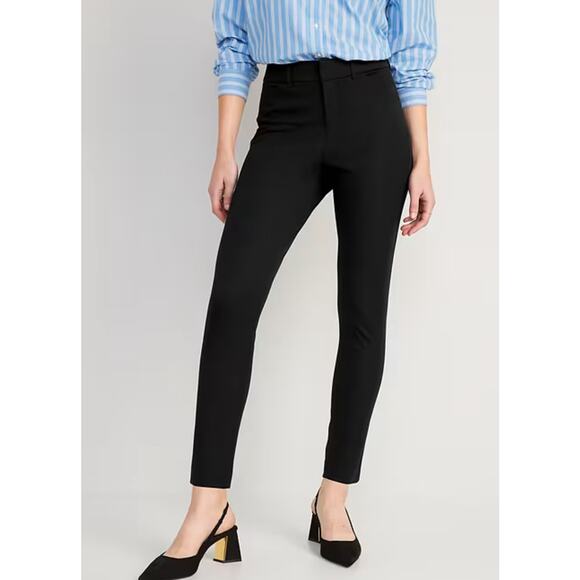 Old Navy Women’s High Rise Pixie Skinny Pants Stretch size 12 - Picture 1 of 8